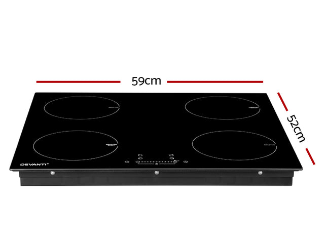 Devanti Induction Cooktop 60cm Electric Cooker