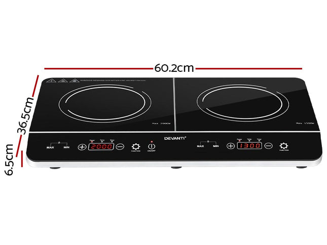 Devanti Induction Cooktop 60cm Portable Cooker