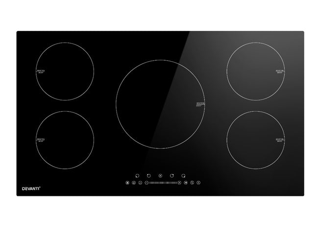 Devanti Induction Cooktop 90cm Electric Cooker