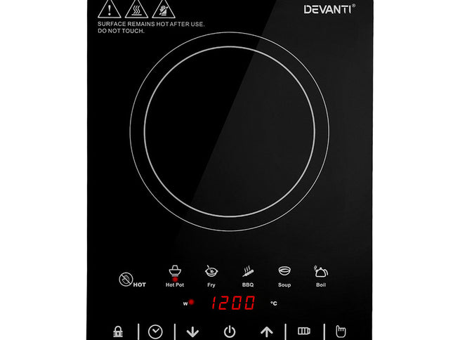 Devanti Electric Ceramic Cooktop 30cm