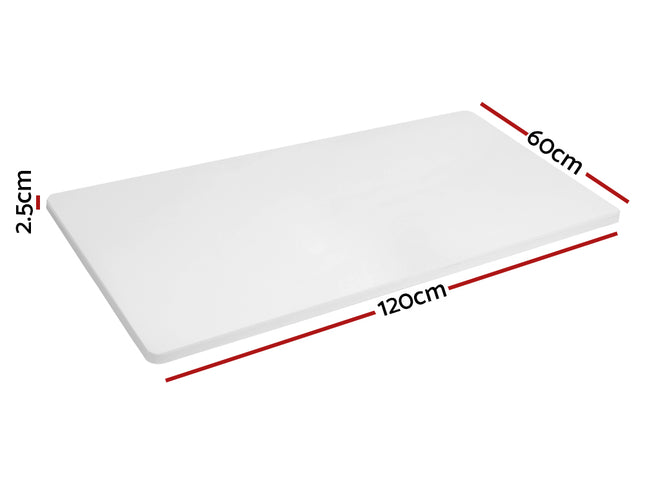 Artiss Standing Desk Top White 120CM