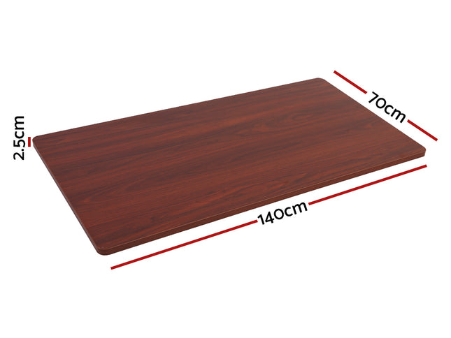 Artiss Standing Desk Top Walnut 140CM