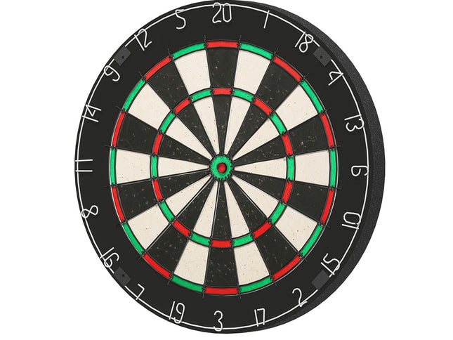 18" Dartboard Dart Board with Steel Darts Competition Party Game
