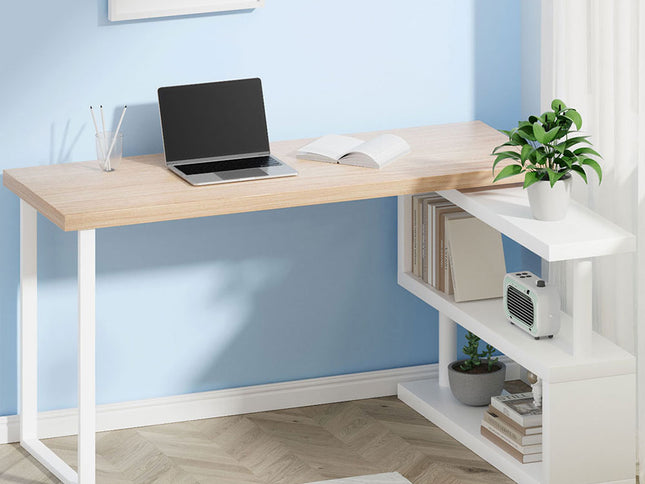 Artiss Computer Desk Bookshelf 140CM