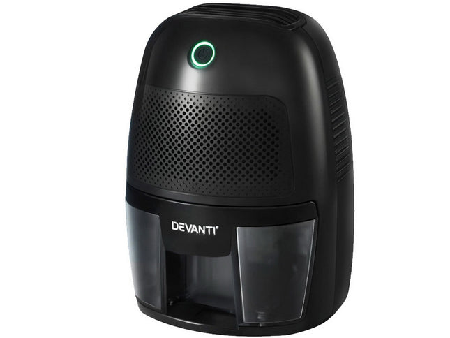 Devanti Dehumidifier 600ML Air Purifier Black