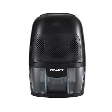 Devanti Dehumidifier 600ML Air Purifier Black