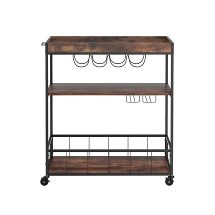 Artiss Kitchen Island Rolling Serving Cart