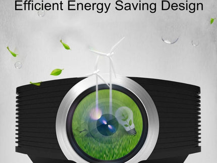 1200 Lux Led Projector For Home Theater - Hdmi Vga Av Tf Usb-1915197926385258500