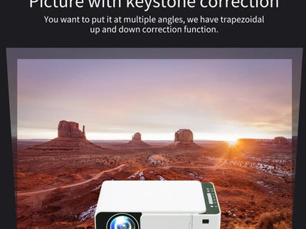 Smart Projector With 100 Ansi Lumens 800X400 Resolution Hdmi / Sd / Usb / Audio Support-1915198236675674116