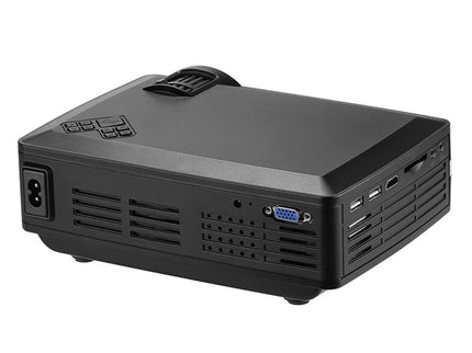 4 Lcd Projector - 80 Lumens Hd 800X480 Vga / Hdmi - Black-1915196716211113987