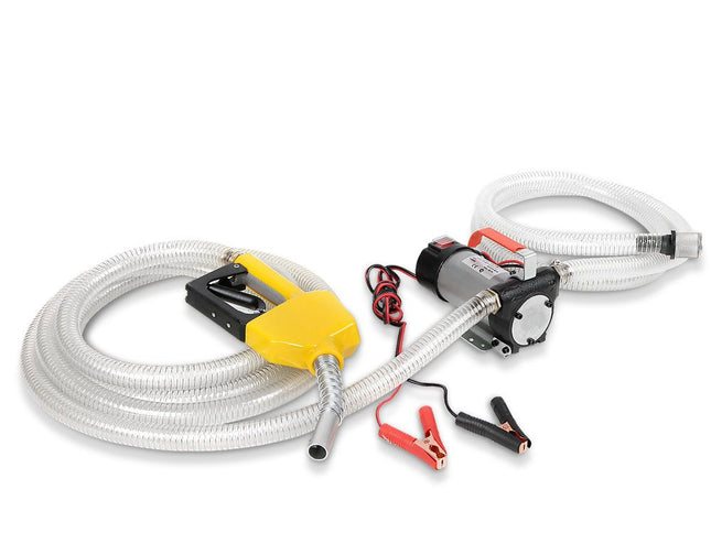 Giantz 12V Diesel Transfer Pump Extractor Oil Fuel Electric Bowser Auto Display