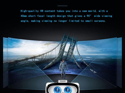 High-Fidelity Vr Headset For 4.7-6.1 Smartphones - 3D Glasses-1915196624100003846