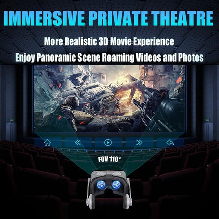 Universal 3D Vr Headset For Smartphones 4.0-6.3 - Compatible With All Devices-1915196550200561670