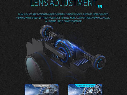 Virtual Reality Headset For 4.7-6.1 Smartphones - 3D Glasses-1915196634862587909