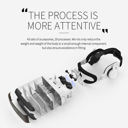 Virtual Reality Headset For 4.7-6.1 Smartphones - 3D Glasses-1915196634862587911