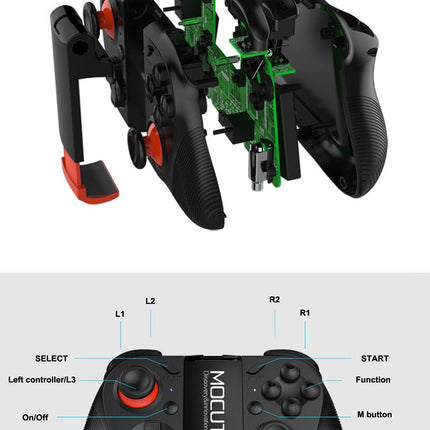 Bluetooth Gamepad Controller - Wireless-1915196747697754119