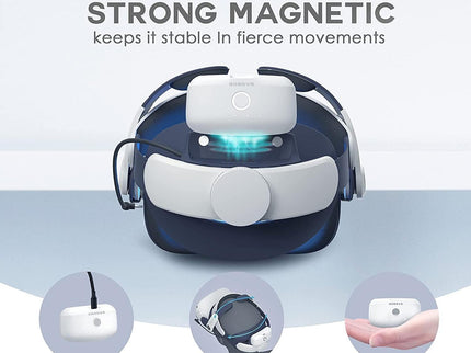 Elite Strap Dual Battery Magnetic Dock For Oculus Quest 2 Charging-1915197155501543430