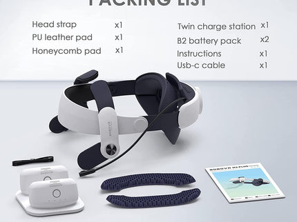 Elite Strap Dual Battery Magnetic Dock For Oculus Quest 2 Charging-1915197155501543433