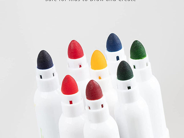 YPLUS Elephant Watercolor JUMBO Markers Set 12 Colours-1894516810909356033