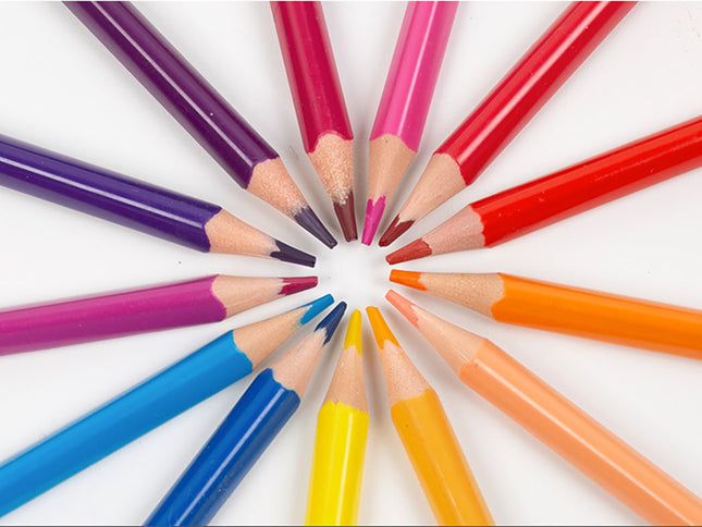 Yplus Erasable Color Pencil with Eraser 24 Colours-1894516811060350978