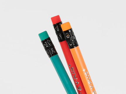 Yplus Erasable Color Pencil with Eraser 24 Colours-1894516811060350979