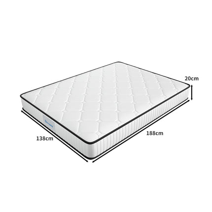 Dreamz Spring Mattress Bed Pocket Tight Double-1954802848441176066