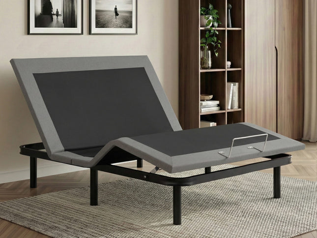 Artiss Adjustable Bed Frame Double Size Electric Bed Base Wireless Remote Control Zero Gravity Power Bed Foundation