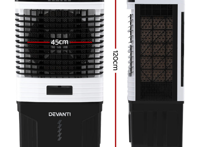 Devanti 60L Evaporative Air Cooler Conditioner