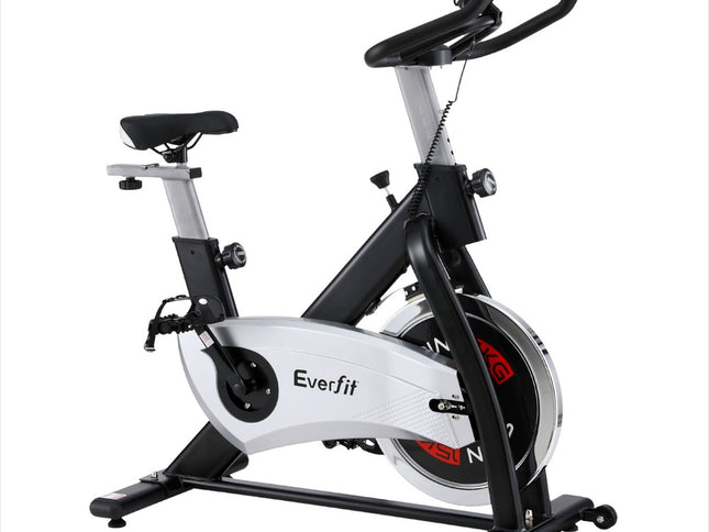 15kg Flywheel Spin Bike Everfit Exercise Bike Home Gym Fitness 120KG Capacity