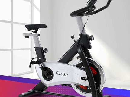 15kg Flywheel Spin Bike Everfit Exercise Bike Home Gym Fitness 120KG Capacity
