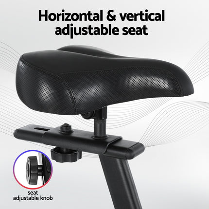 Everfit Air Bike Dual Action Exercise Bike Fitness Home Gym Cardio