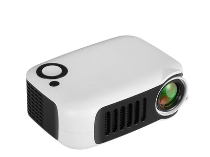 Mini Home Theater Hd Projector - 1000 Lumens 320X240P White-1915196914832379905