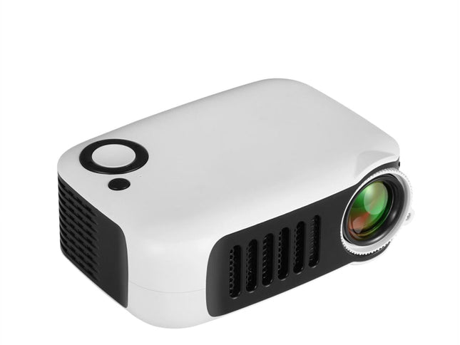 Mini Home Theater Hd Projector - 1000 Lumens 320X240P White-1915196914832379905