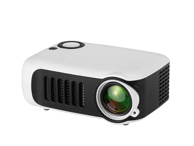 Mini Home Theater Hd Projector - 1000 Lumens 320X240P White-1915196914832379906