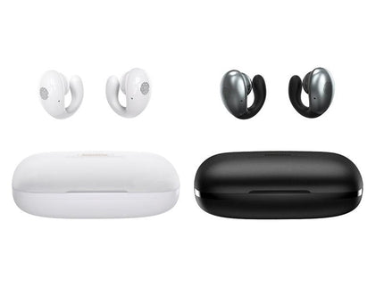 Wireless Stereo Bluetooth Earphones - Clip Style White-1915196955068338177