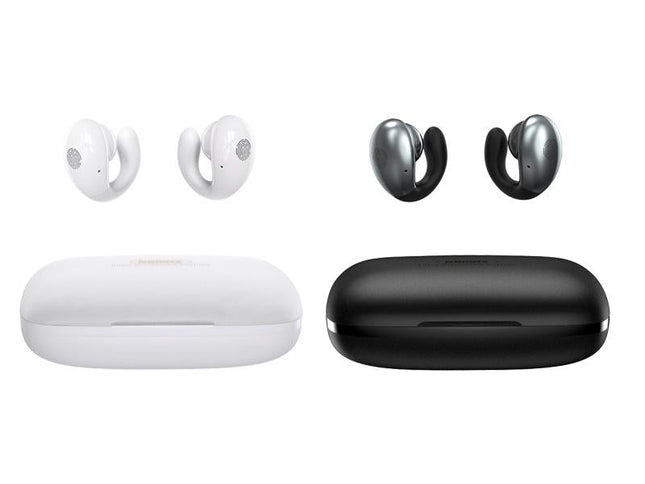 Wireless Stereo Bluetooth Earphones - Clip Style White-1915196955068338177