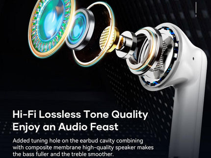 Wireless Bluetooth 5.0 Earphones - White-1915196948340674563