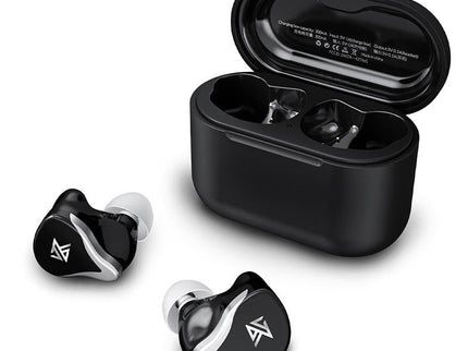 Kz Z3 Hybrid 1Dd & 1Ba Wireless Bluetooth 5.2 Tws Earphone - Black-1915197139554799616