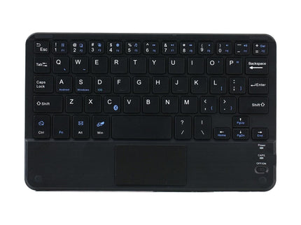 Detachable Bluetooth Keyboard Leather Tablet Case For Ipad Mini 6 With Touchpad & Holder - Black-1915196908301848578
