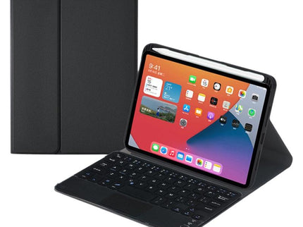 Detachable Bluetooth Keyboard Leather Tablet Case For Ipad Mini 6 With Touchpad & Holder - Black-1915196908301848582
