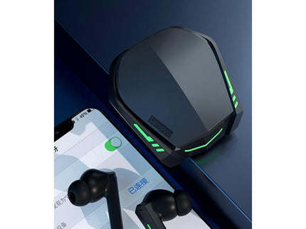 Xt80 Tws Dual Mode Bluetooth Earphones With Breathing Light And Charging Box - Black-1915196965998694407