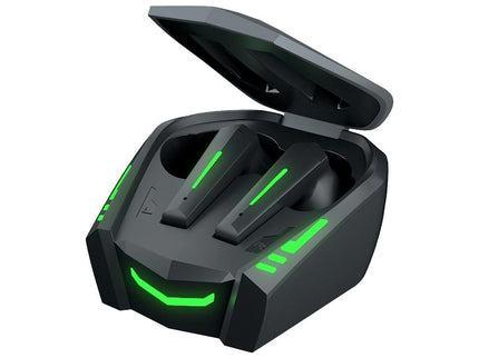 Xt80 Tws Dual Mode Bluetooth Earphones With Breathing Light And Charging Box - Black-1915196965998694409