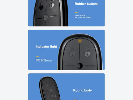 Electric Barrier Garage Door Remote - 4 Button Copy Style - 433Mhz Frequency-1915196973431001091