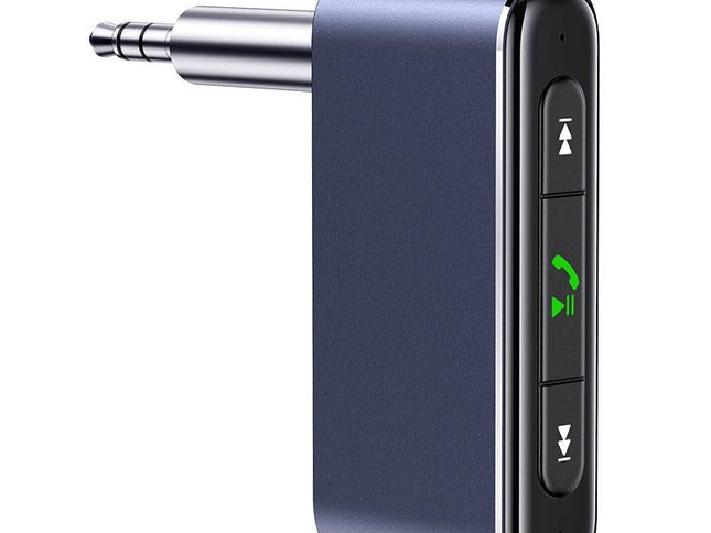 Mini Car Bluetooth 5.0 Audio Receiver - Grey 3.5Mm Plug-1915196866081984513