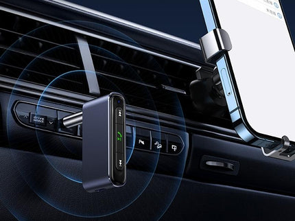 Mini Car Bluetooth 5.0 Audio Receiver - Grey 3.5Mm Plug-1915196866081984514