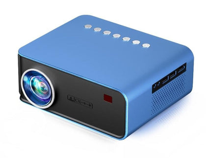 Portable Home Theater Projector - 1200 Lumens 1024X600 Resolution Blue-1915196653707595776