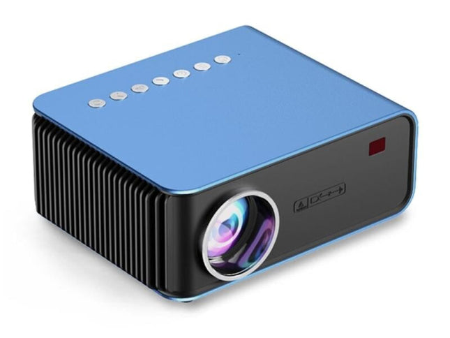 Portable Home Theater Projector - 1200 Lumens 1024X600 Resolution Blue-1915196653707595777