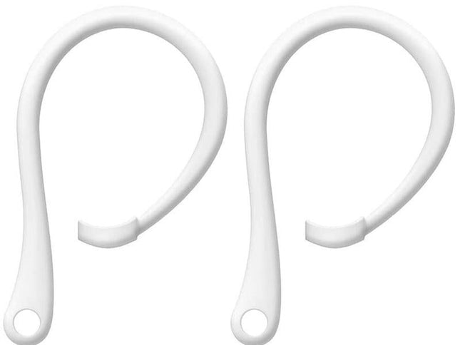 Imak Wireless Earphones With Anti-Lost Lanyard And Ear Hook - 1 Pair White-1915196855231320066