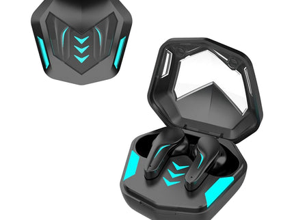 Black Wireless Gaming Bluetooth Earphones - Md168 Tws-1915196814827589639