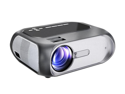 720P Home Theater Projector - 200 Ansi Lumens - Silver Grey-1915196653896339456